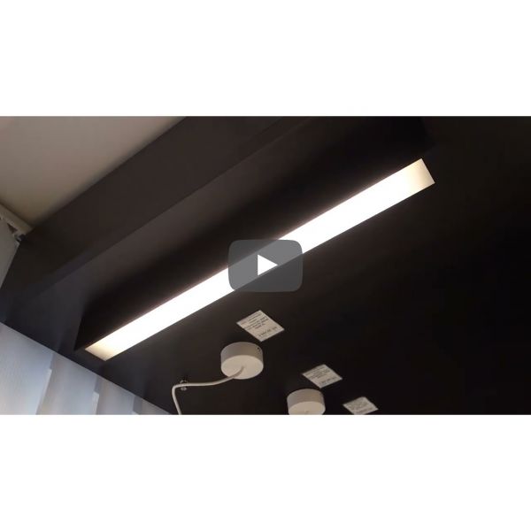 Nowodvorski 7597 Straight Led Black Ceiling 60