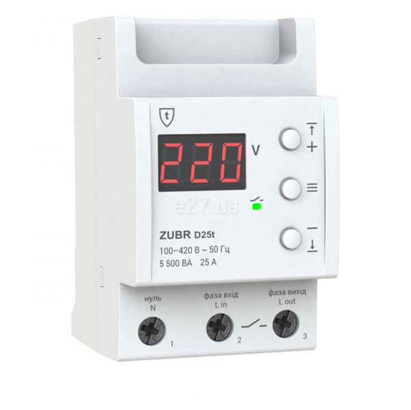 Реле напруги Zubr D25t