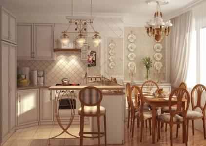 Классические люстры в провансе.