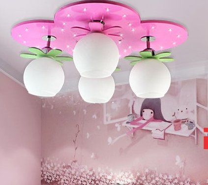 Сказочная люстра для детской девочки