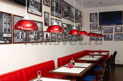 Освещение для кафе