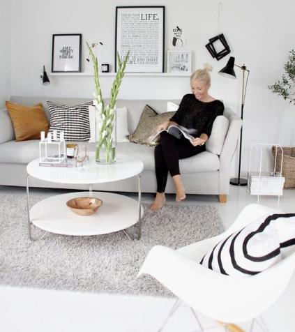 Торшеры в интерьере