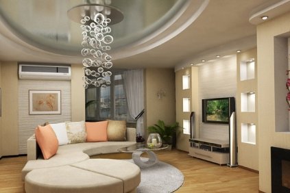 Типи світильників для приміщень з високою стелею