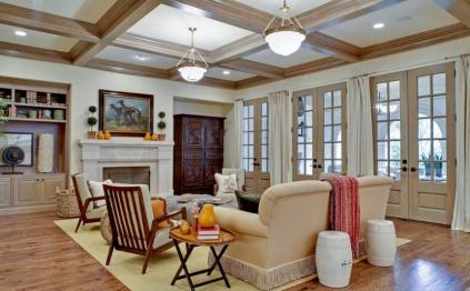 гостиная в французском стиле фото