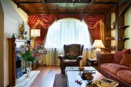 Английский интерьер гостиной