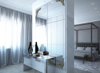 Зеркальные перегородки