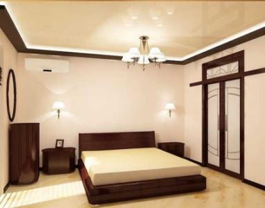 Сочетание глянцевых и матовых поверхностей