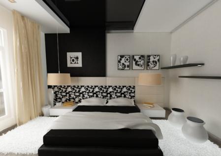 Сочетание темных и светлых оттенков в интерьере