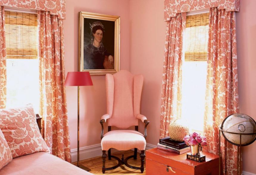 Пастельно-рожевий інтер'єр